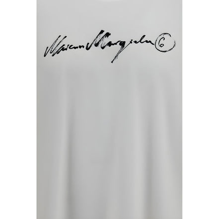 MM6 White Cotton T-Shirt