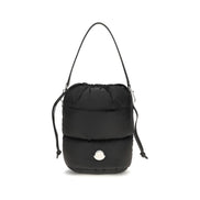 Moncler Black Nylon Bucket Bag