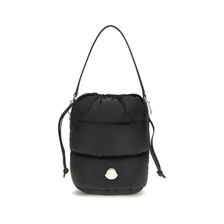 Moncler Black Nylon Bucket Bag
