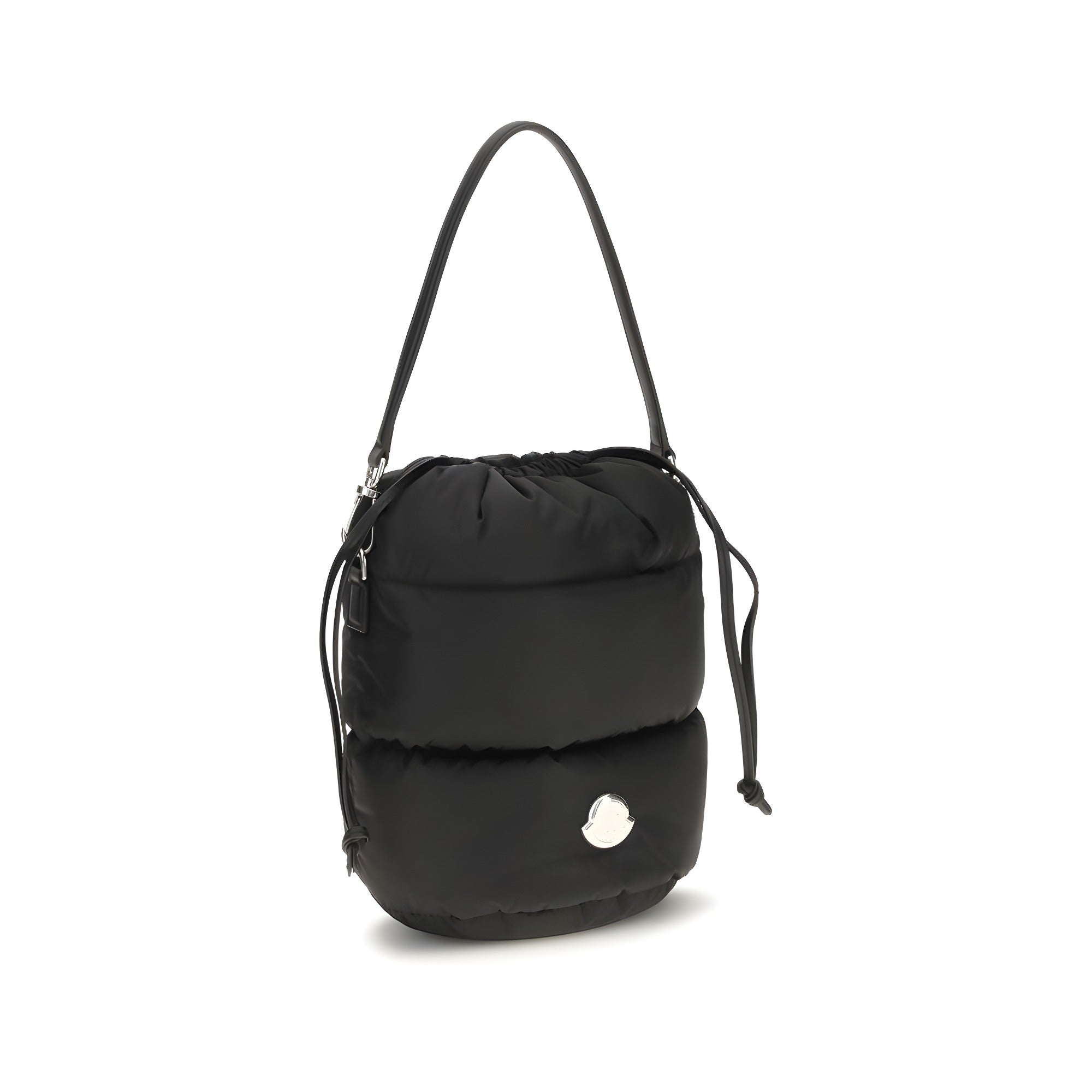 Moncler Black Nylon Bucket Bag