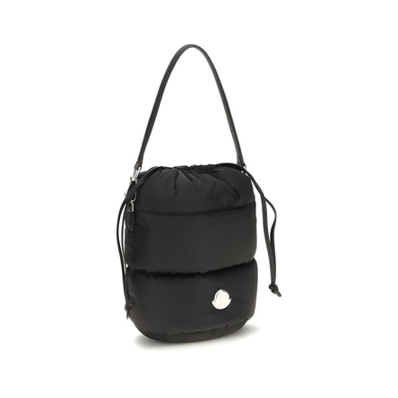 Moncler Black Nylon Bucket Bag