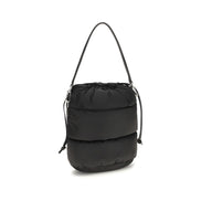 Moncler Black Nylon Bucket Bag