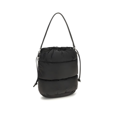 Moncler Black Nylon Bucket Bag
