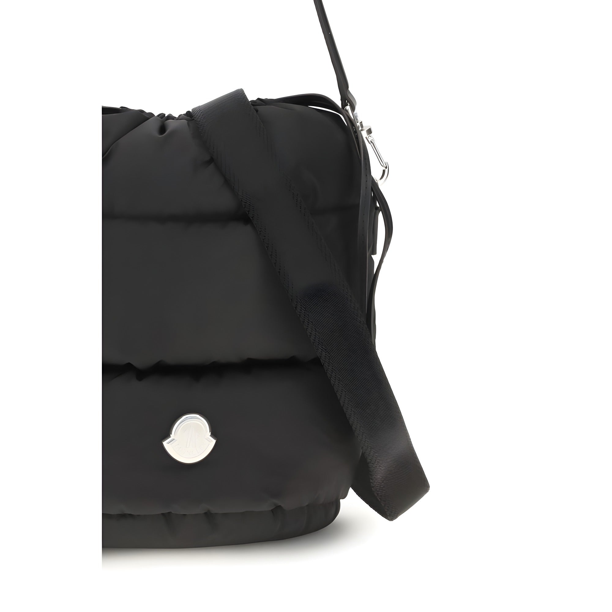 Moncler Black Nylon Bucket Bag