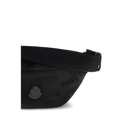 Moncler Black Nylon Shoulder Bag