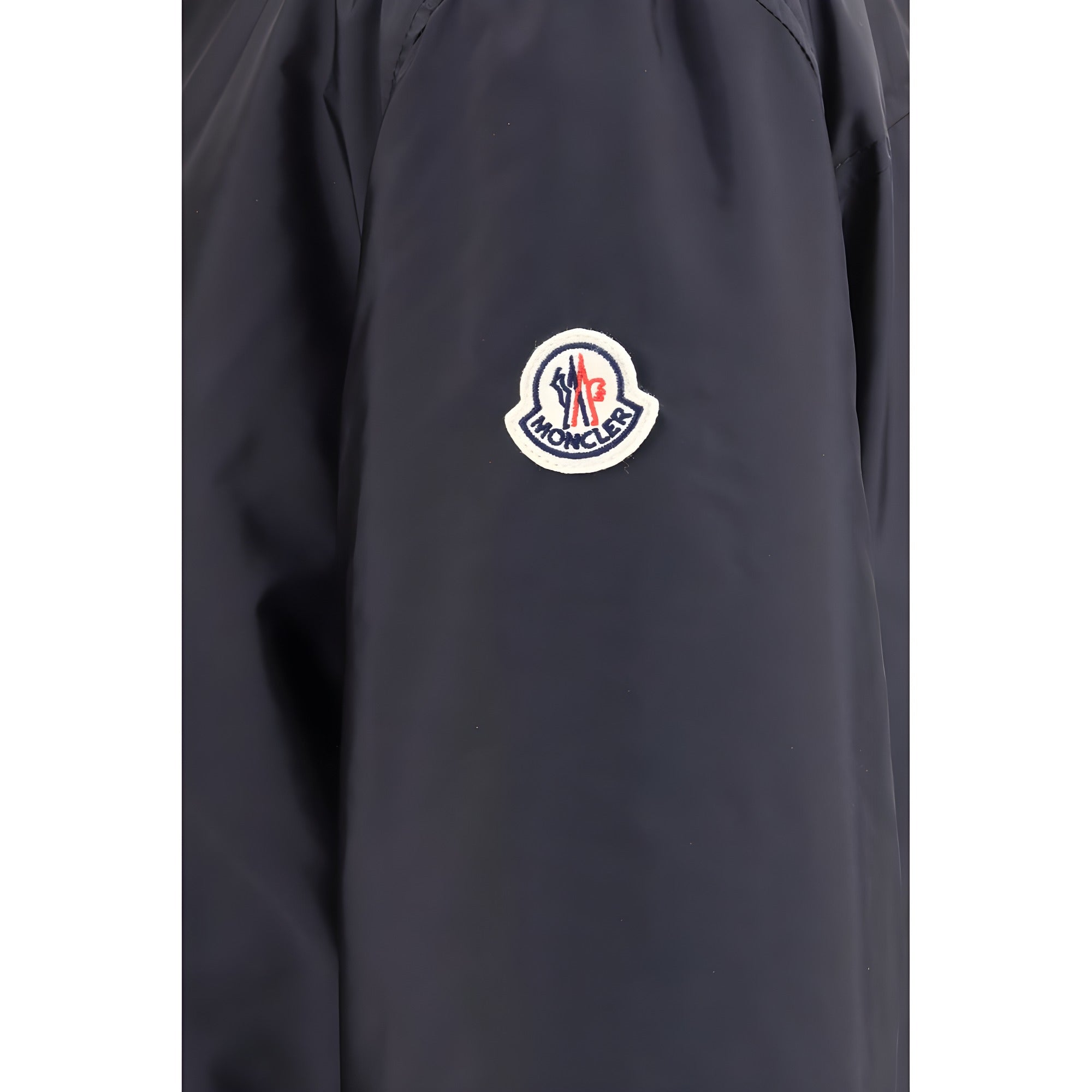 Moncler Blue Polyamide Shell Jacket