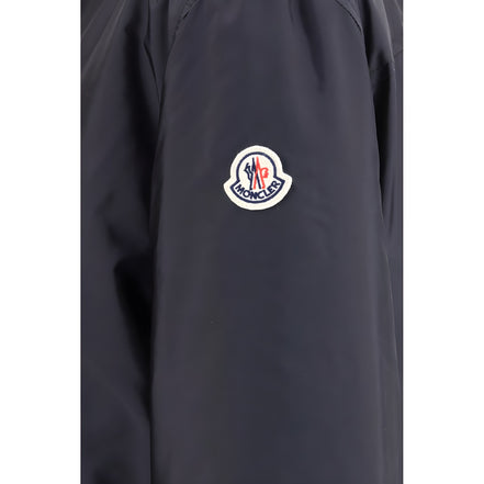 Moncler Blue Polyamide Shell Jacket