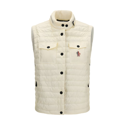 Moncler Grenoble Beige Sleeveless Jacket