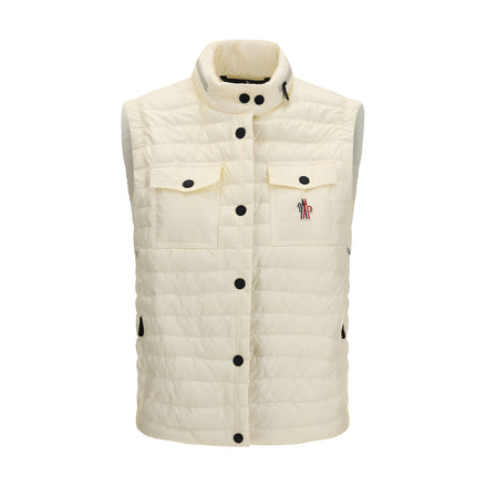 Moncler Grenoble Beige Sleeveless Jacket