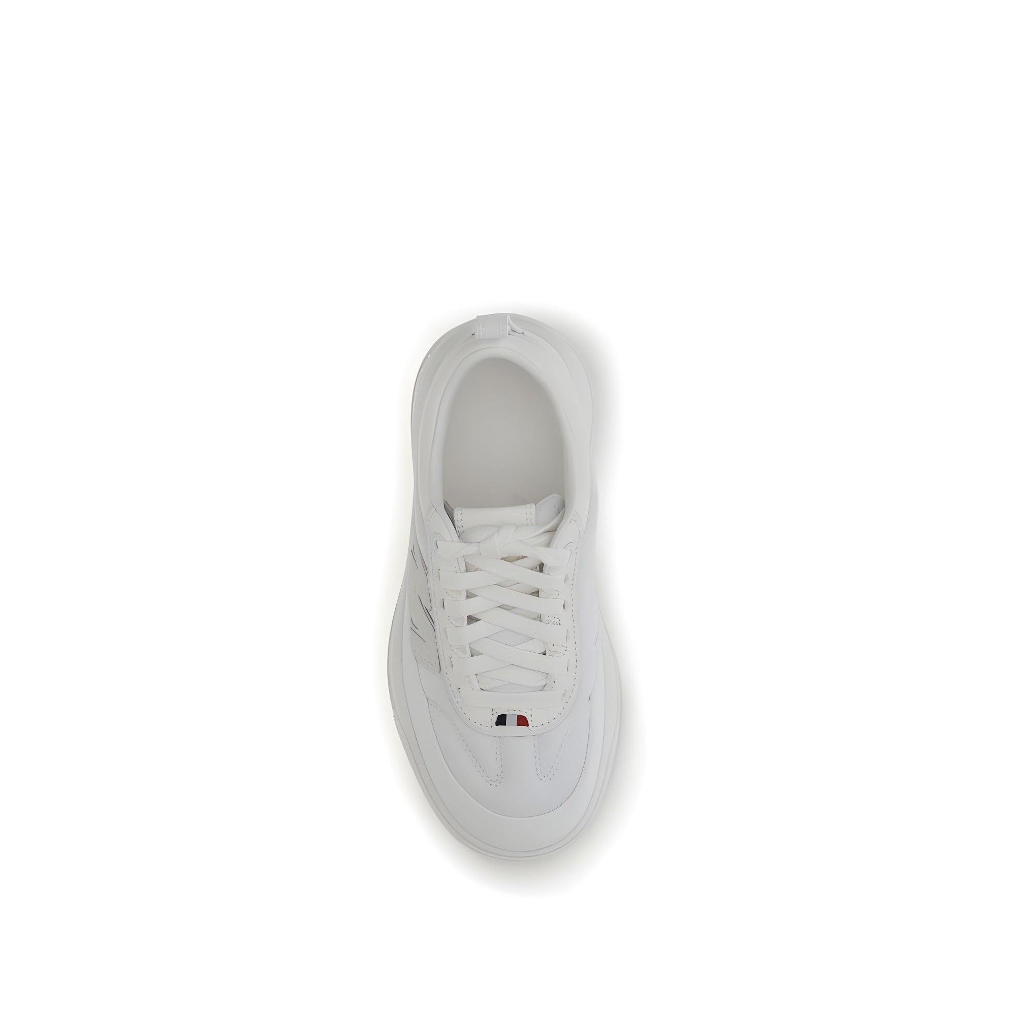 Moncler White Polyamide Athletic Sneakers