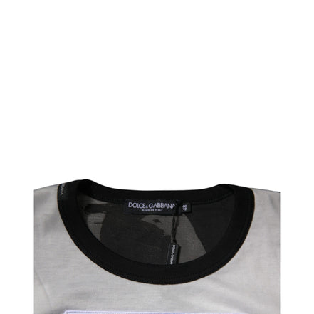 T-shirt Dolce & Gabbana col rond camouflage multicolore