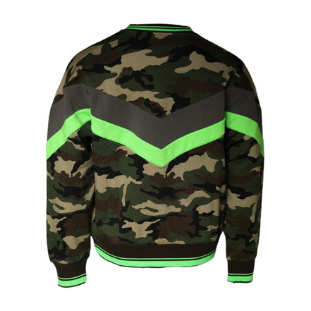 Dolce & Gabbana Multicolor Camouflage Sweatshirt