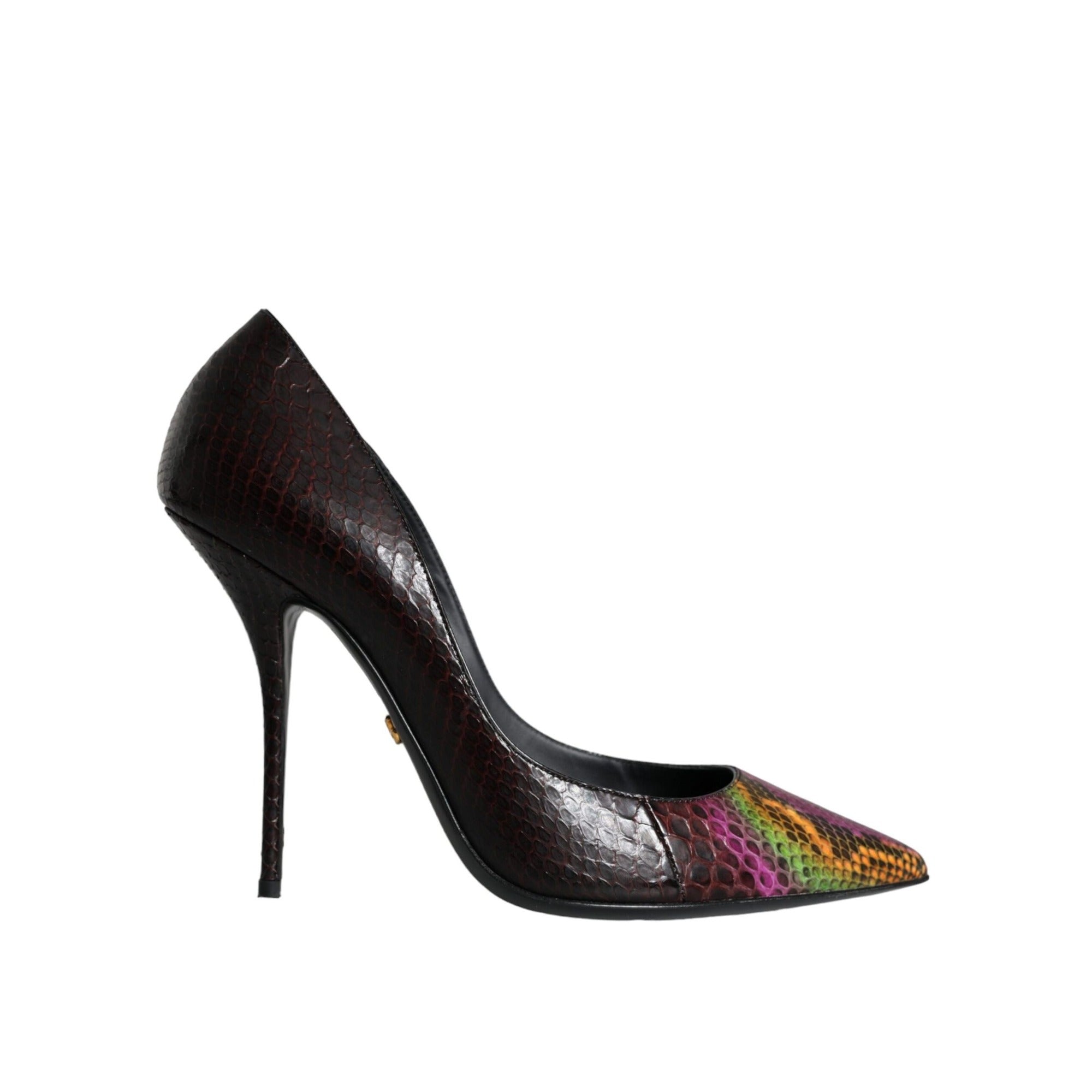 Escarpins Dolce & Gabbana en Cuir Exotique Multicolore