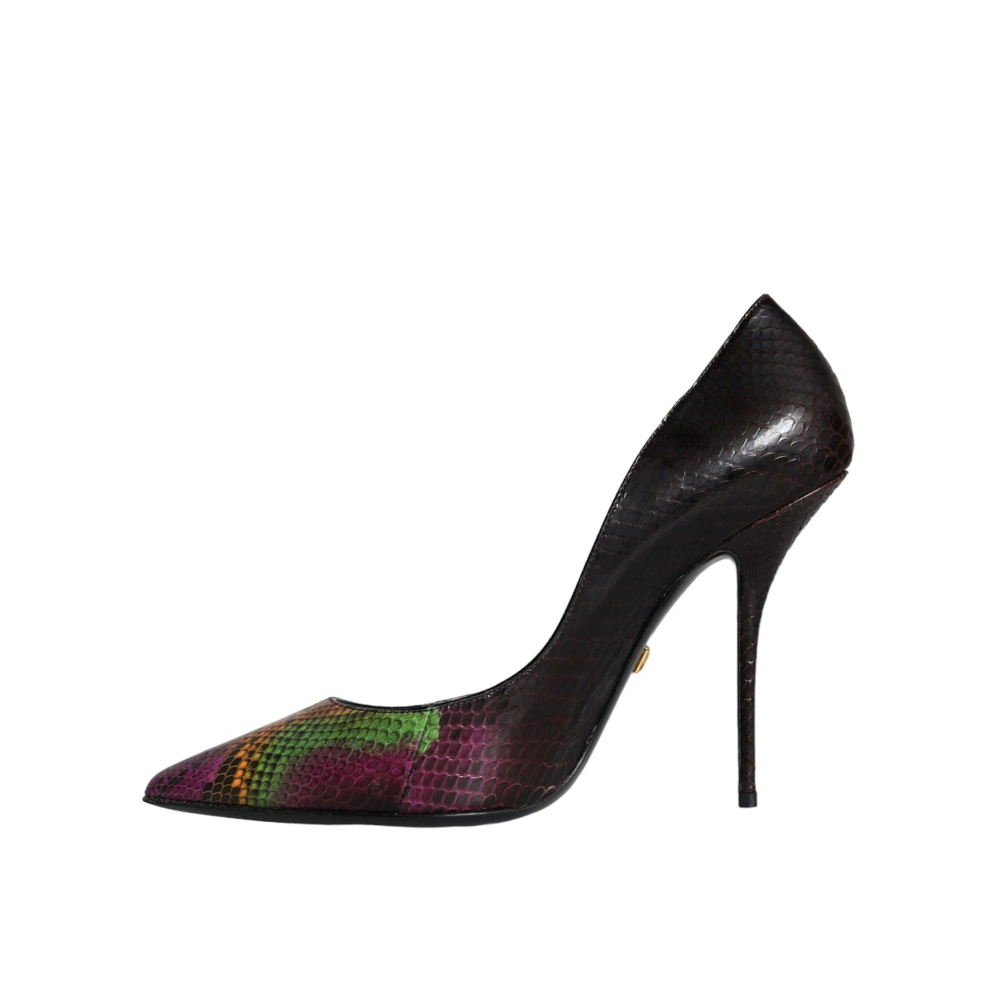 Escarpins Dolce & Gabbana en Cuir Exotique Multicolore