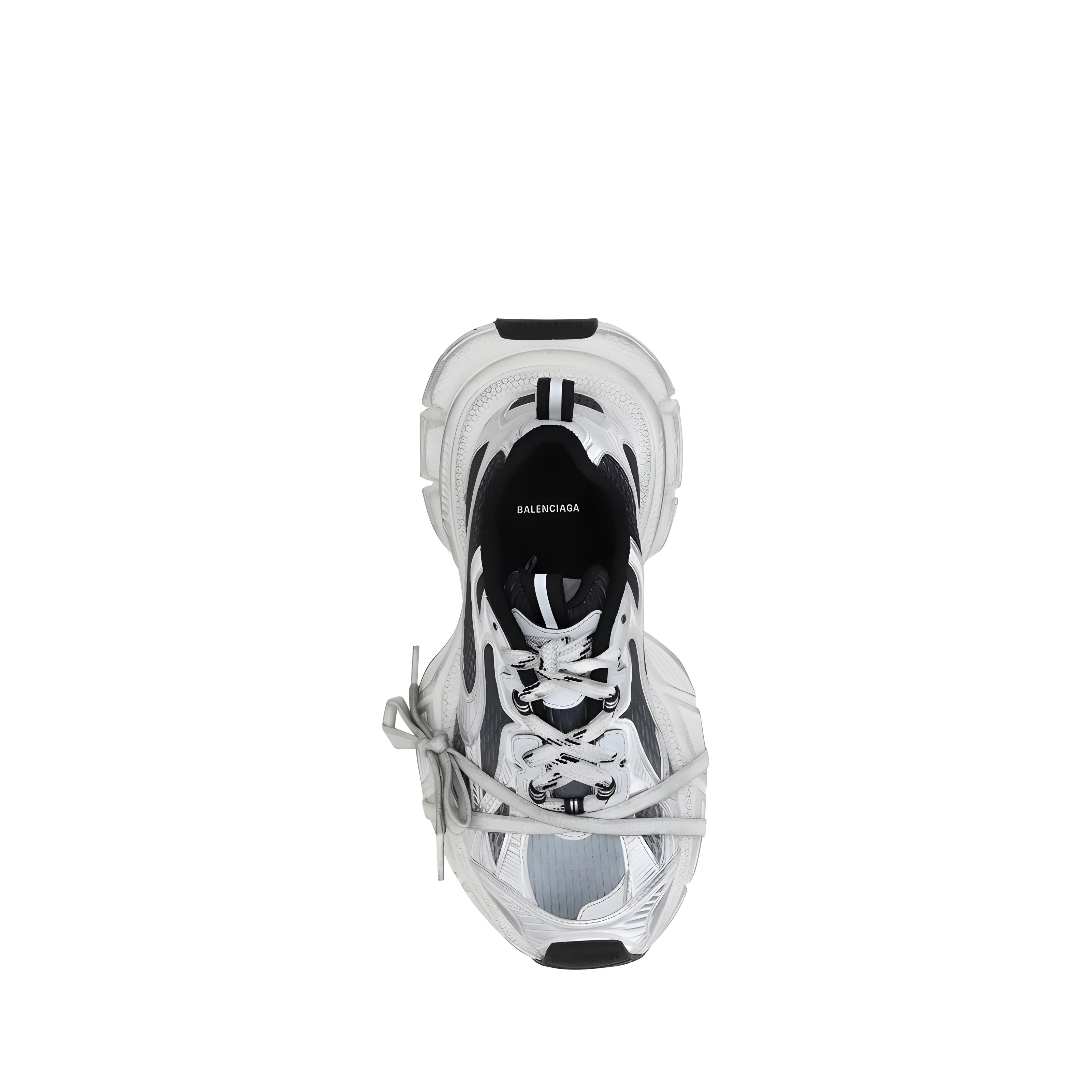 Balenciaga Multicolor Fabric Athletic Sneakers