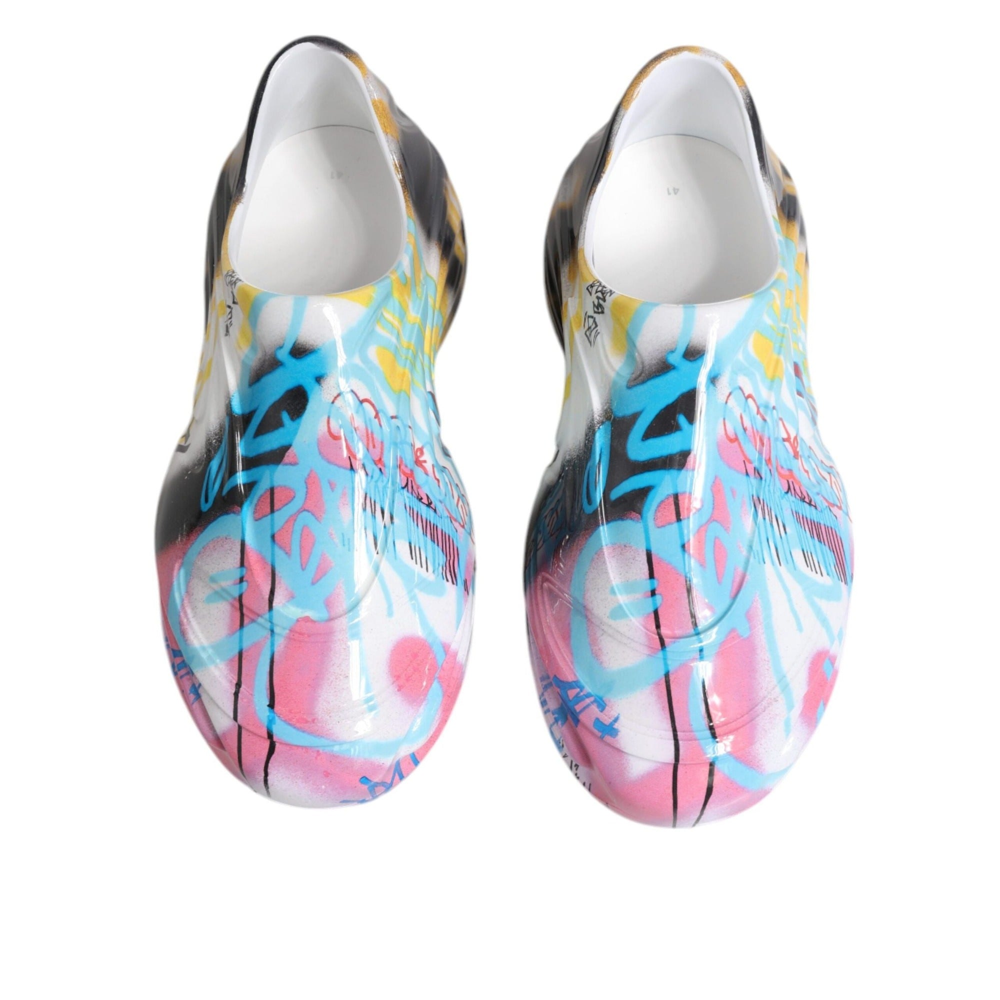 Dolce & Gabbana Multicolor Graffiti Daymaster Sneakers