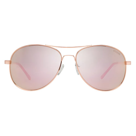 Lunettes de soleil métalliques multicolores Guess