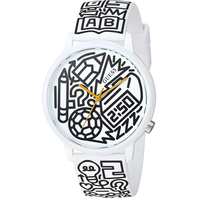 Montre habillée Guess en résine multicolore