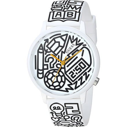 Montre habillée Guess en résine multicolore