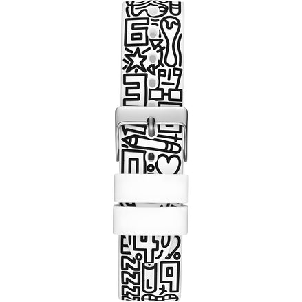 Montre habillée Guess en résine multicolore
