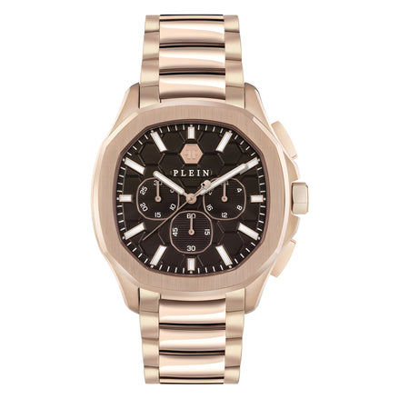 Montre habillée multicolore en acier inoxydable Philipp Plein