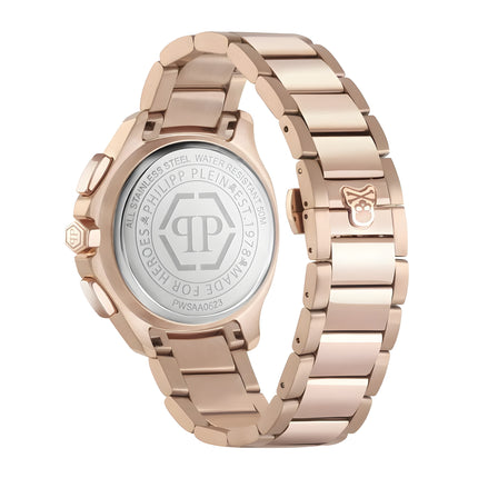 Montre habillée multicolore en acier inoxydable Philipp Plein