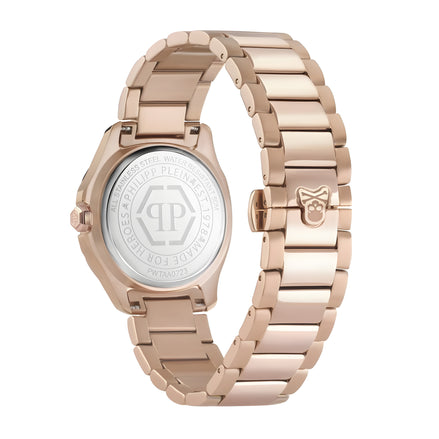 Montre habillée multicolore en acier inoxydable Philipp Plein