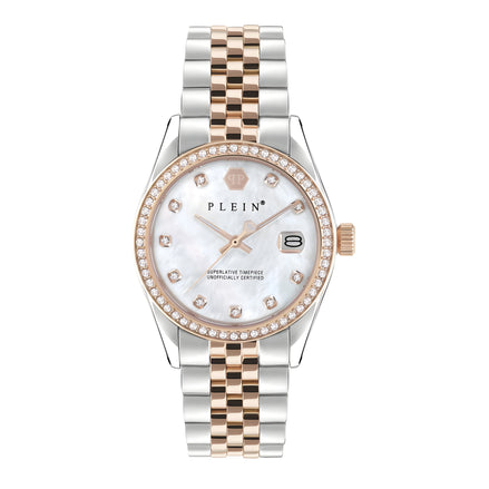 Montre habillée multicolore en acier inoxydable Philipp Plein