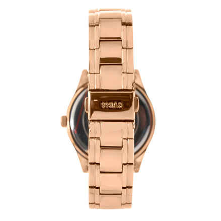 Montre habillée Guess multicolore en acier inoxydable