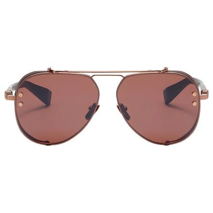 Lunettes de soleil Balmain multicolores en acier inoxydable