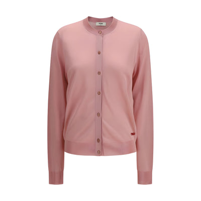 Fendi Multicolor Viscose Cardigan