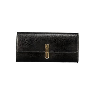 Portefeuille Furla en cuir noir pour femme