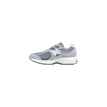 New Balance Gray Leather Athletic Sneakers