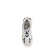 New Balance Gray Suede Leather Athletic Sneakers