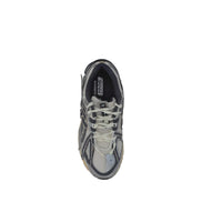 New Balance Silver Fabric Athletic Sneakers
