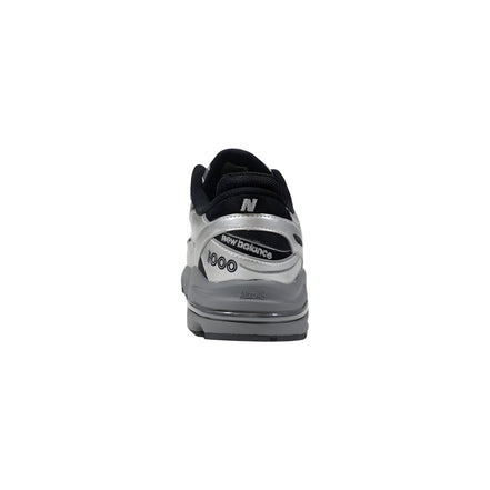 New Balance Silver Synthetic Athletic Sneakers