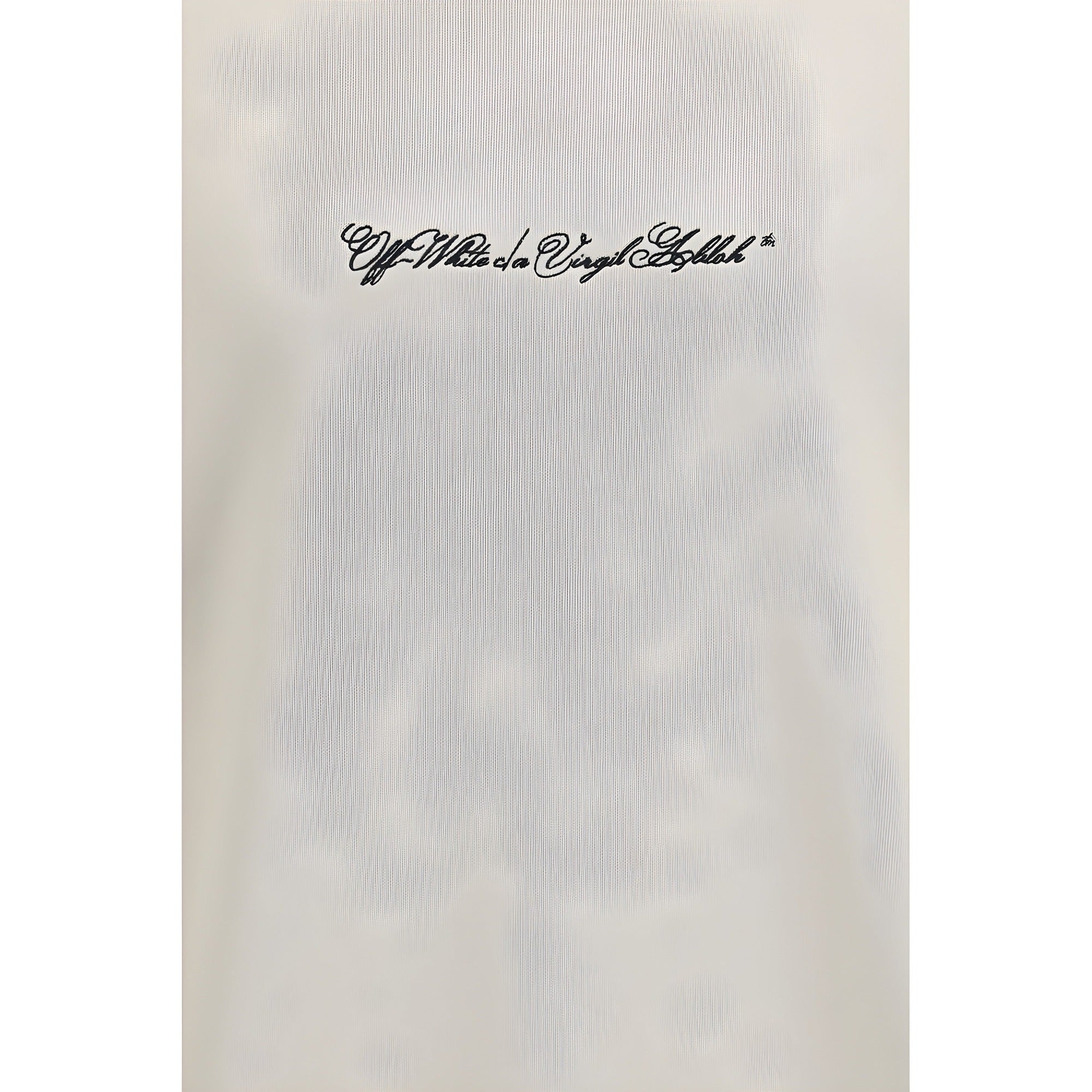 Off-White Beige Cotton Sweatshirt