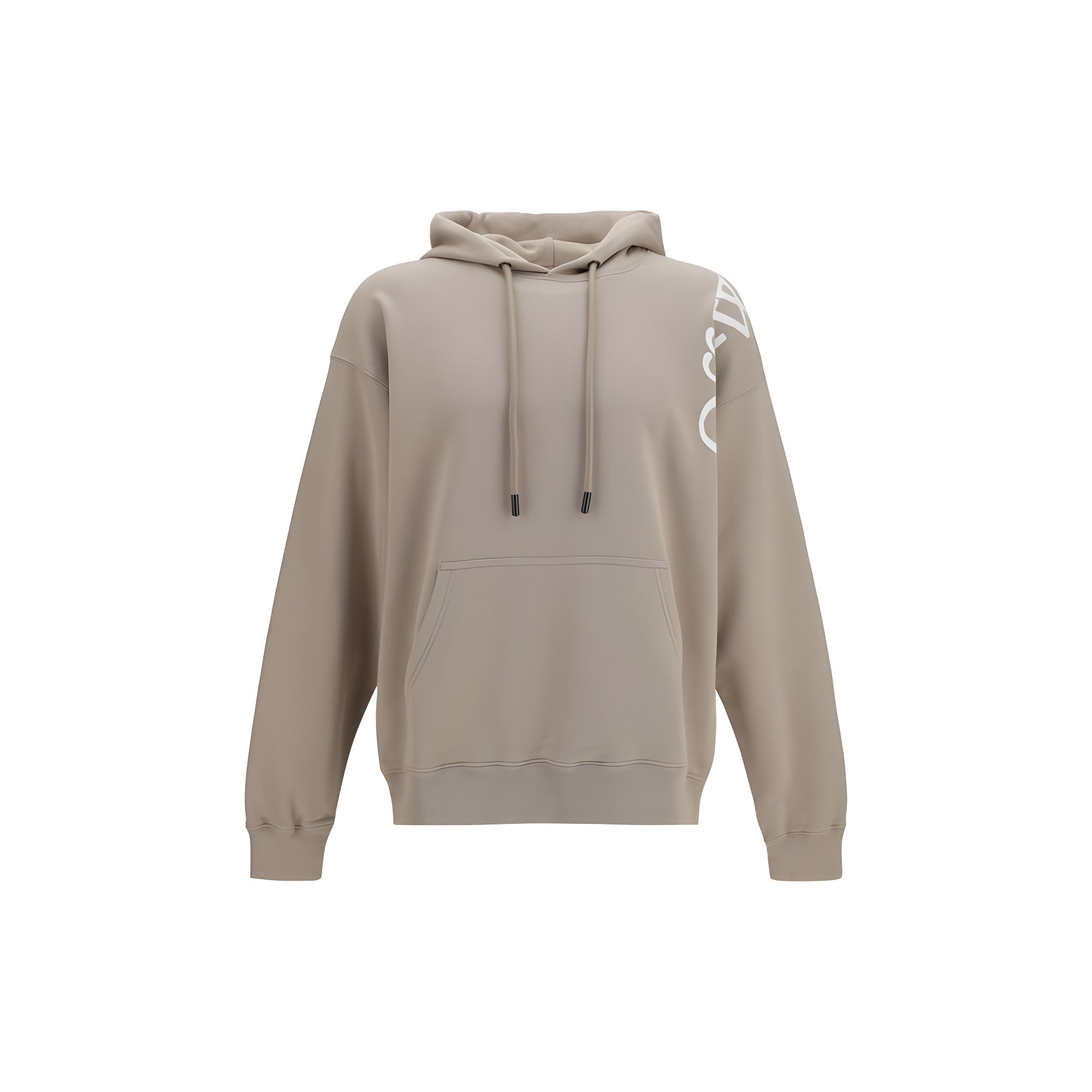 Off-White Beige Cotton Sweatshirt
