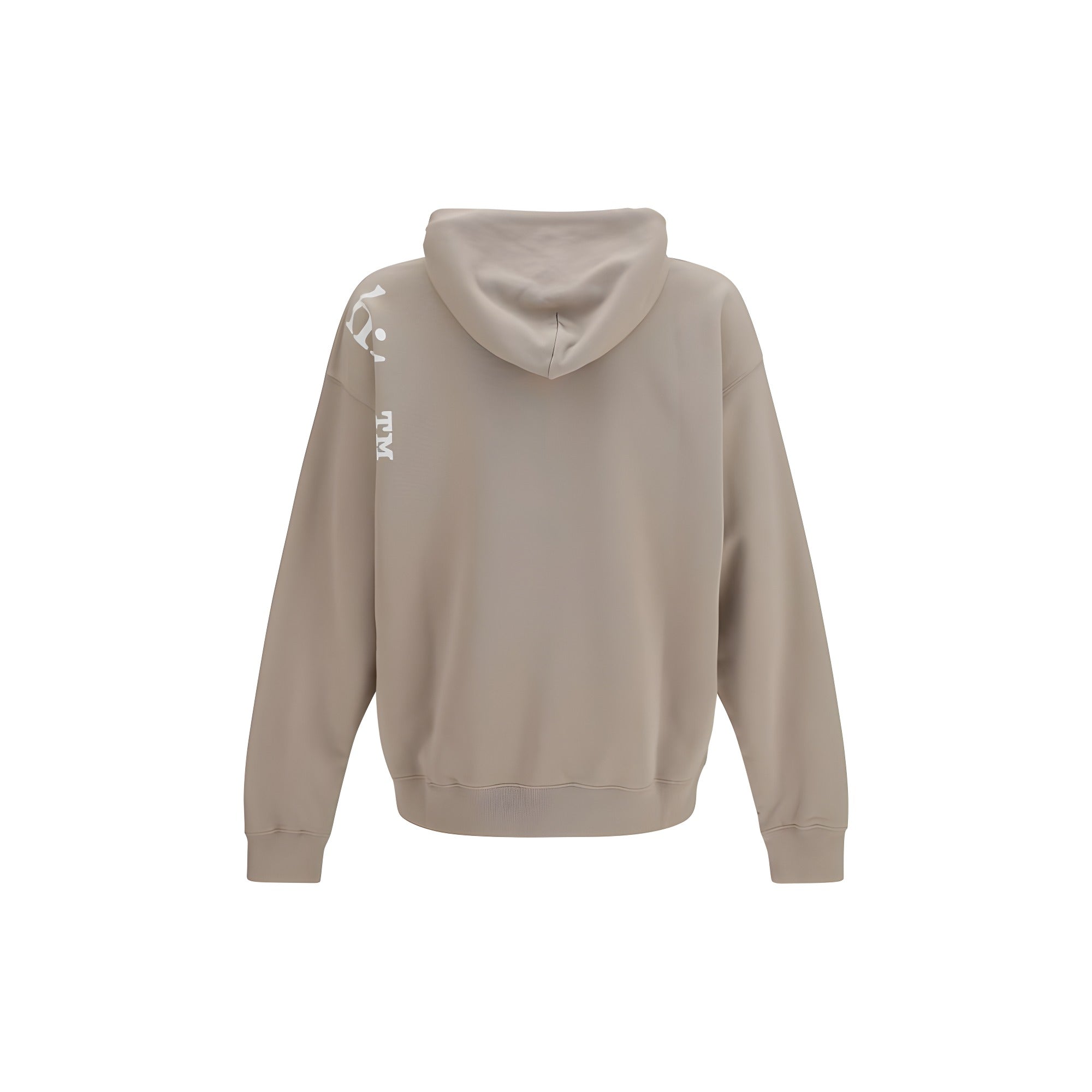 Off-White Beige Cotton Sweatshirt