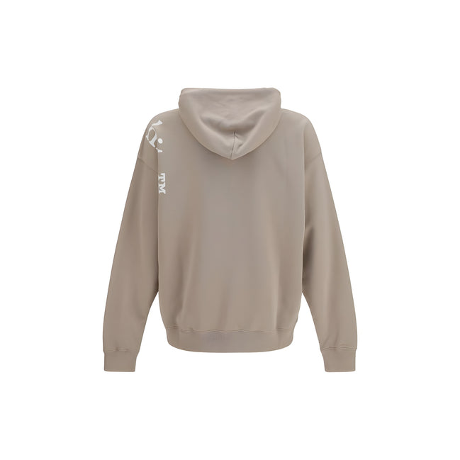 Off-White Beige Cotton Sweatshirt