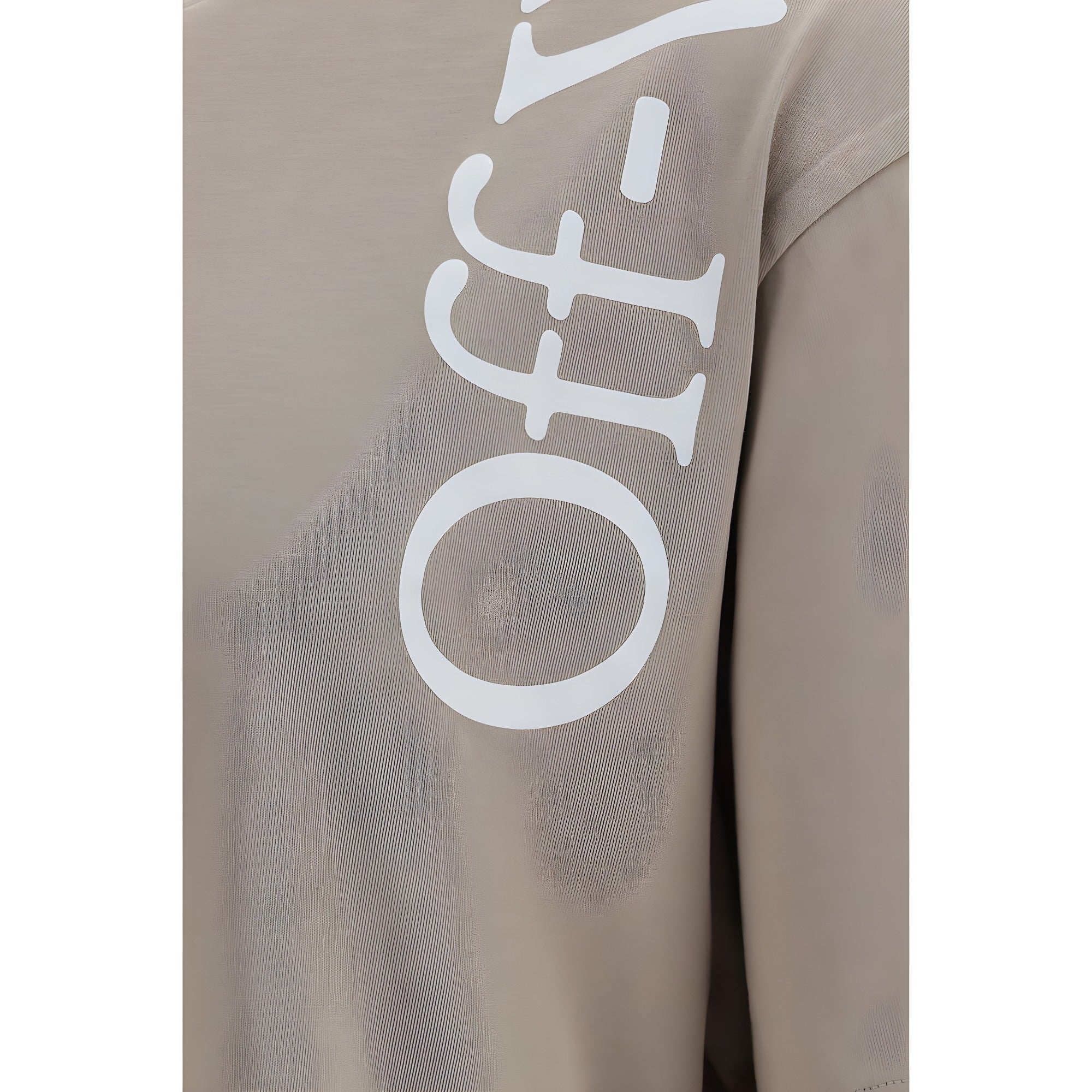 Off-White Beige Cotton T-Shirt