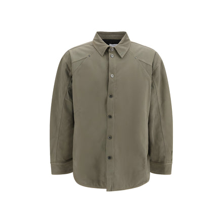 Off-White Bicolor Cotton Shell Jacket