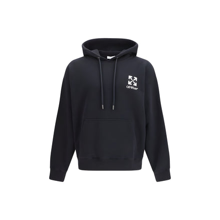 Off-White Black Cotton Sweatshirt