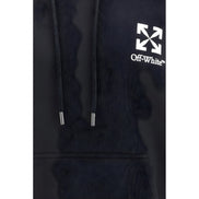 Off-White Black Cotton Sweatshirt