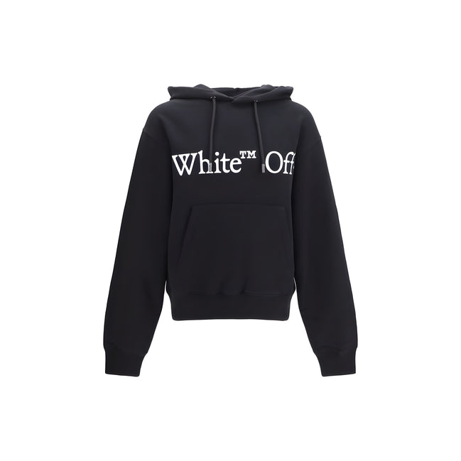 Off-White Black Cotton Sweatshirt