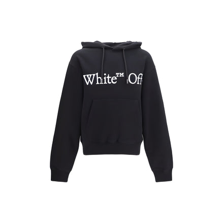 Off-White Black Cotton Sweatshirt