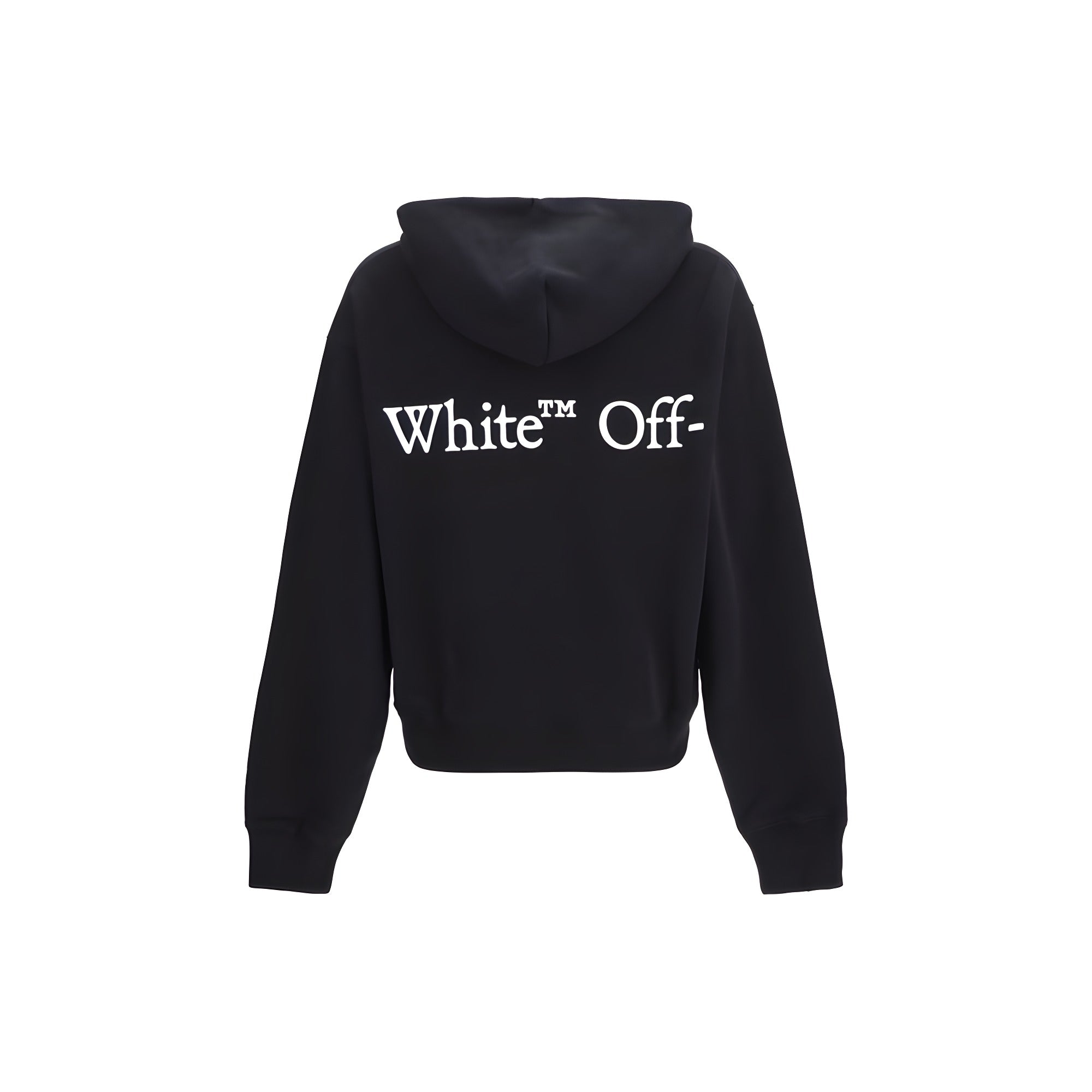 Off-White Black Cotton Sweatshirt
