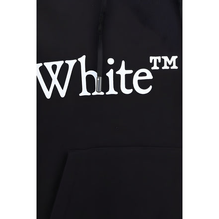 Off-White Black Cotton Sweatshirt