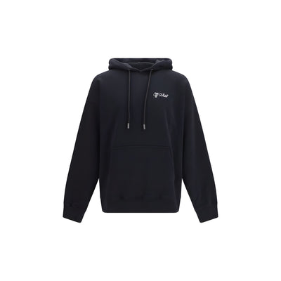 Off-White Black Cotton Sweatshirt
