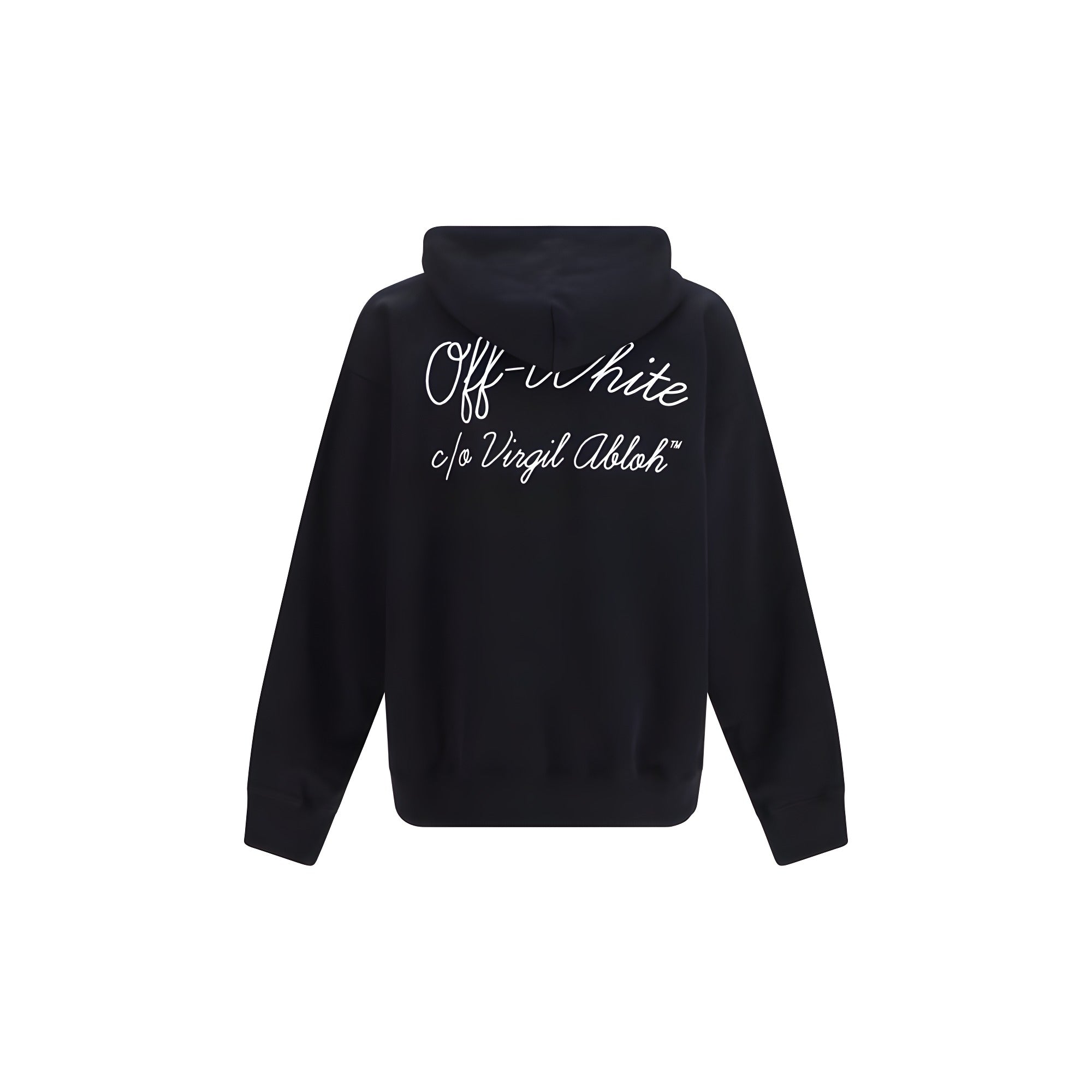 Off-White Black Cotton Sweatshirt